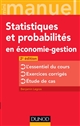 Mini manuel de Statistiques et probabilités en économie-gestion