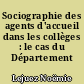 Sociographie des agents d'accueil dans les collèges : le cas du Département Loire-Atantique