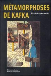 Métamorphoses de Kafka : [exposition, Musée du montparnasse, 12 sept.-10 déc.]