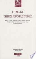 L'image : Deleuze, Foucault, Lyotard