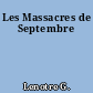 Les Massacres de Septembre