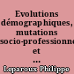 Evolutions démographiques, mutations socio-professionnelles et comportements politiques : l'exemple des communes de la circonscription de Saint-Malo de 1962 à 1978