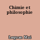 Chimie et philosophie