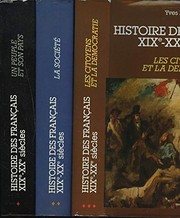 Histoire des Français XIXe-XXe siècles : [1] : Un peuple et son pays