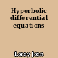 Hyperbolic differential equations