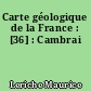 Carte géologique de la France : [36] : Cambrai