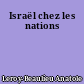 Israël chez les nations