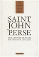 Une lecture de Vents de Saint-John Perse
