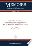 Christoffel functions and orthogonal polynomials for exponential weights on [-1,1]