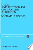 Hume and the problem of miracles : a solution