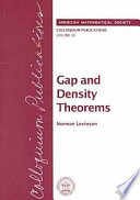Gap and density theorems