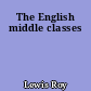 The English middle classes