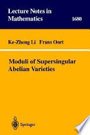 Moduli of supersingular Abelian varieties