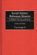 Social science reference sources : a practical guide