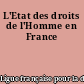 L'Etat des droits de l'Homme en France