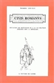 Civis Romanus : initiation aux institutions et à la vie politique romaines sous la République