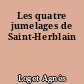 Les quatre jumelages de Saint-Herblain