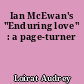 Ian McEwan's "Enduring love" : a page-turner