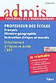 Professeur des écoles : français, histoire-géographie, instruction civique et morale : entraînement à l'épreuve écrite CRPE
