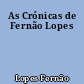As Crónicas de Fernão Lopes