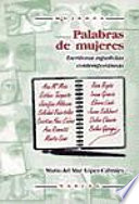 Palabras de mujeres : escritoras españolas contemporaneas