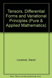 Tensors, differential forms, and variational principles