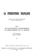 La Préhistoire française : Tome I : Les civilisations paléolithiques et mésolithíques de la France