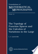 The topology of the calculus of variations in the large