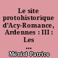 Le site protohistorique d'Acy-Romance, Ardennes : III : Les animaux et l'histoire d'un village gaulois : fouilles 1989-1997