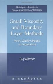 Small viscosity and boundary layer methods : theory, stability analysis, and applications
