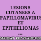 LESIONS CUTANEES A PAPILLOMAVIRUS ET EPITHELIOMAS CUTANES CHEZ 54 TRANSPLANTES RENAUX : ETUDE PAR HYBRIDATION IN SITU