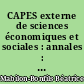 CAPES externe de sciences économiques et sociales : annales : méthodologie, exercices d'application, sujets de concours, corrigés