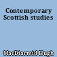 Contemporary Scottish studies