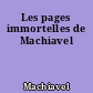 Les pages immortelles de Machiavel