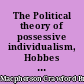 The Political theory of possessive individualism, Hobbes to Locke...