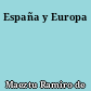 España y Europa
