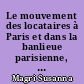 Le mouvement des locataires à Paris et dans la banlieue parisienne, 1919-1925 : première approche