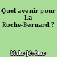 Quel avenir pour La Roche-Bernard ?