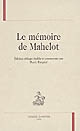 Le mémoire de Mahelot : mémoire pour la décoration des pièces qui se représentent par les Comédiens du Roi