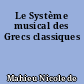Le Système musical des Grecs classiques