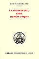 La vision de Dieu chez Thomas d'Aquin : une lecture de l'"In Ioannem" à la lumière de ses sources augustiniennes