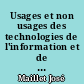 Usages et non usages des technologies de l'information et de la communication par la population de Malakoff