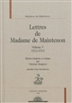 Lettres de Madame de Maintenon : Volume V : 1711-1713