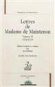 Lettres de Madame de Maintenon : Volume VI : 1714-1719