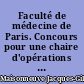 Faculté de médecine de Paris. Concours pour une chaire d'opérations et appareils.Des opérations applicables aux maladies de l'ovaire
