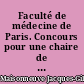 Faculté de médecine de Paris. Concours pour une chaire de clinique chirurgicale Des tumeurs de la langue