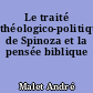 Le traité théologico-politique de Spinoza et la pensée biblique