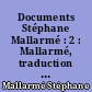 Documents Stéphane Mallarmé : 2 : Mallarmé, traduction de Godiva