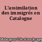 L'assimilation des immigrés en Catalogne
