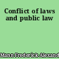 Conflict of laws and public law